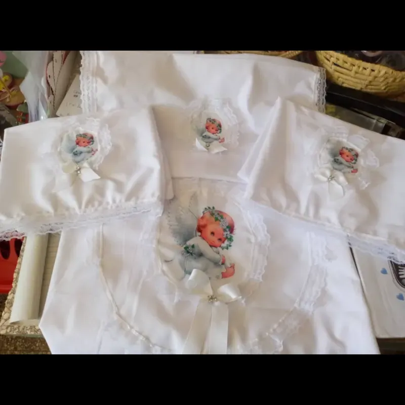 Juegos de cuna blanco