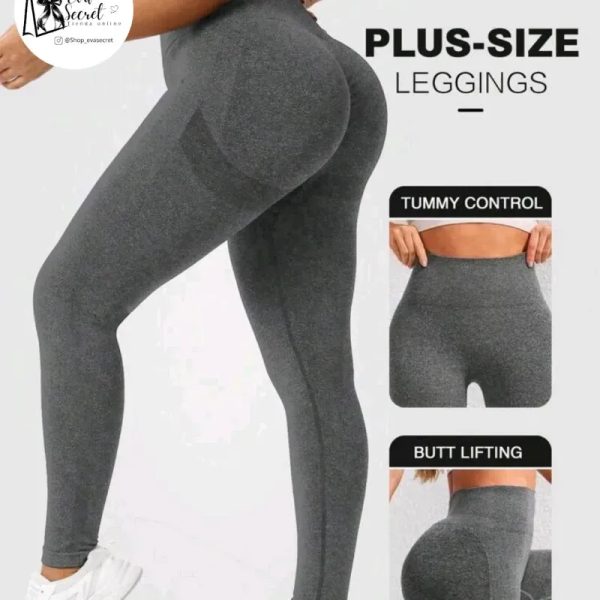 Leggings gris talla M