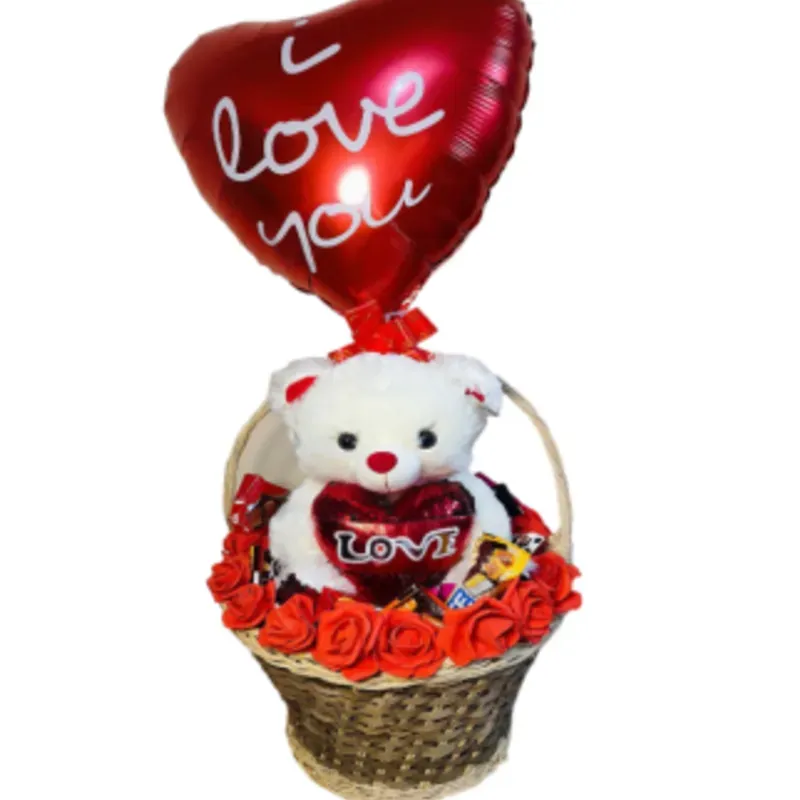 Cesta Sorpresa "Enchanted Roses"