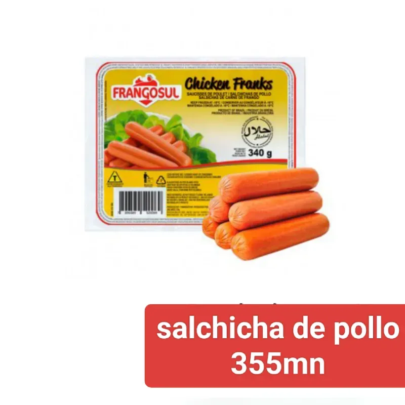 Salchichas de pollo