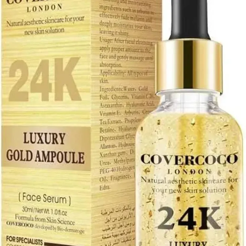 SÉRUM FACIAL COVERCOCO 24K✨
