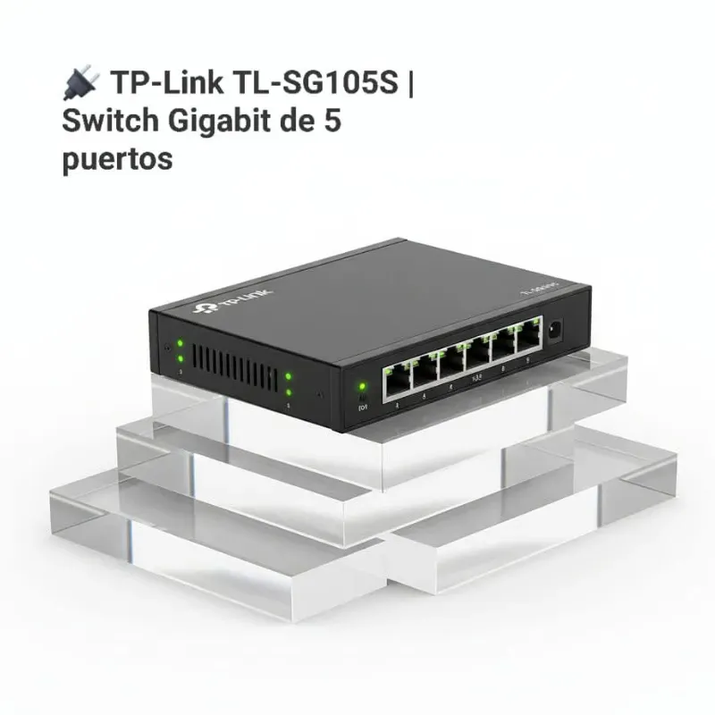  TP-Link TL-SG105S | Switch Gigabit de 5 puertos