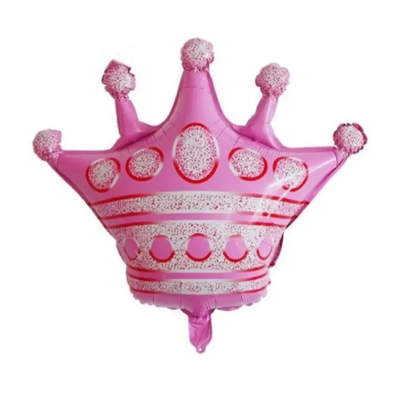 Globo de corona rosado de 14"