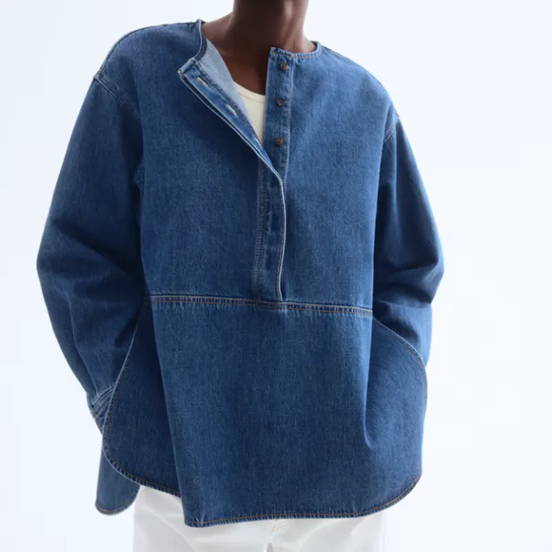 Blusa de mangas largas