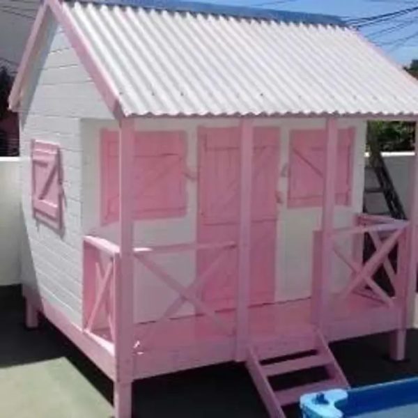 Cabaña con porche
