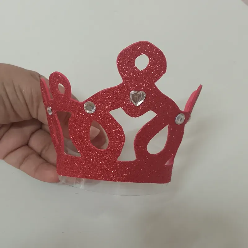 Corona rojo p. Plata