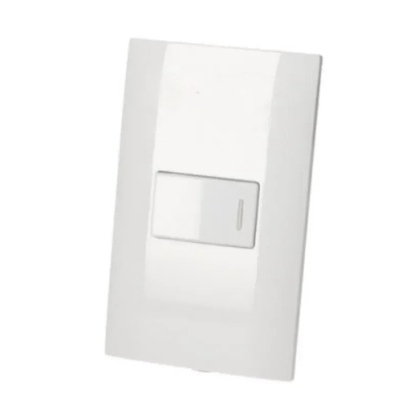 Interruptor sencillo blanco (P419B)