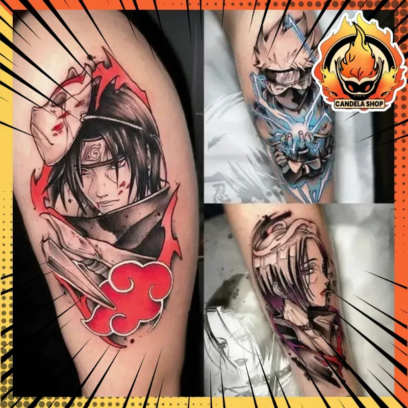  ¡TATUAJES TEMPORALES NARUTO! 