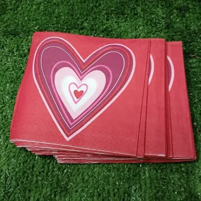 Servilletas para San Valentín