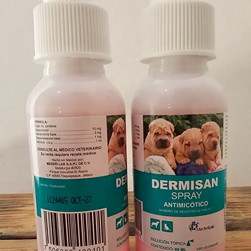 SPRAY DERMISAN 60 ML (DERMATITIS MICOTICA Y BACTERIANA)