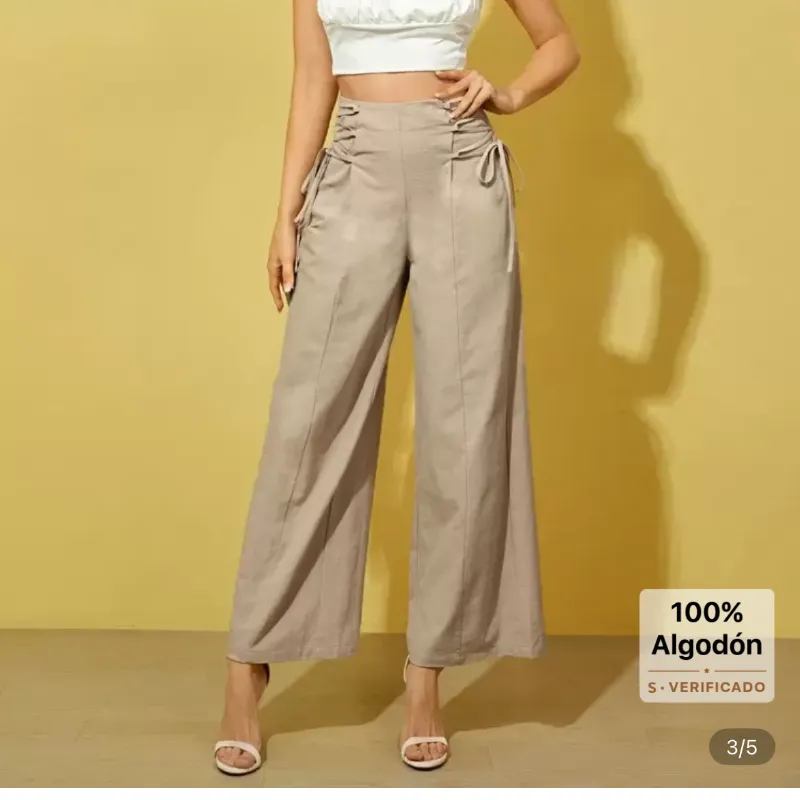 Pantaloneta beige
