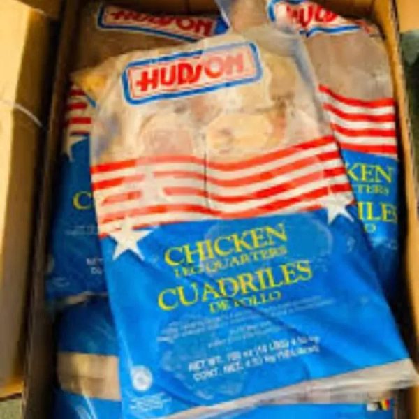 Cajas de pollo 20 lb muslo y cotramuslo