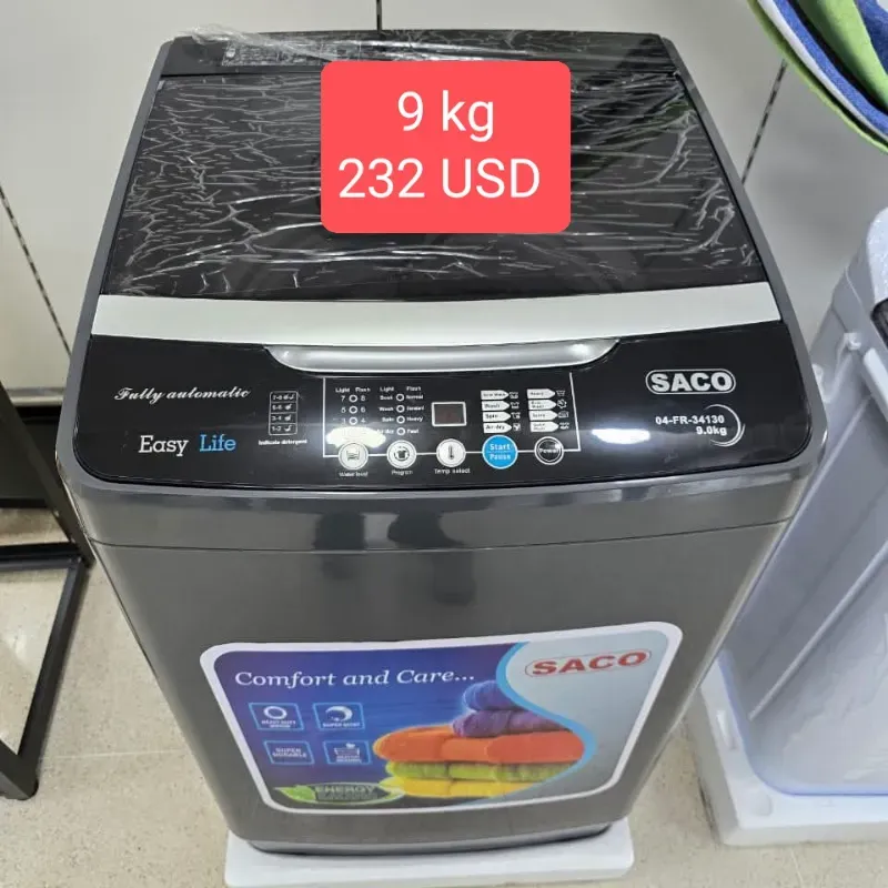 Lavadora automática Saco 9 kg