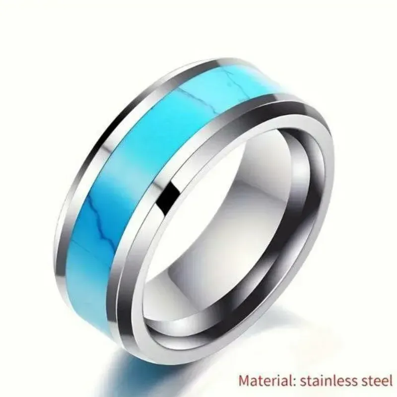 Anillo de acero inoxidable