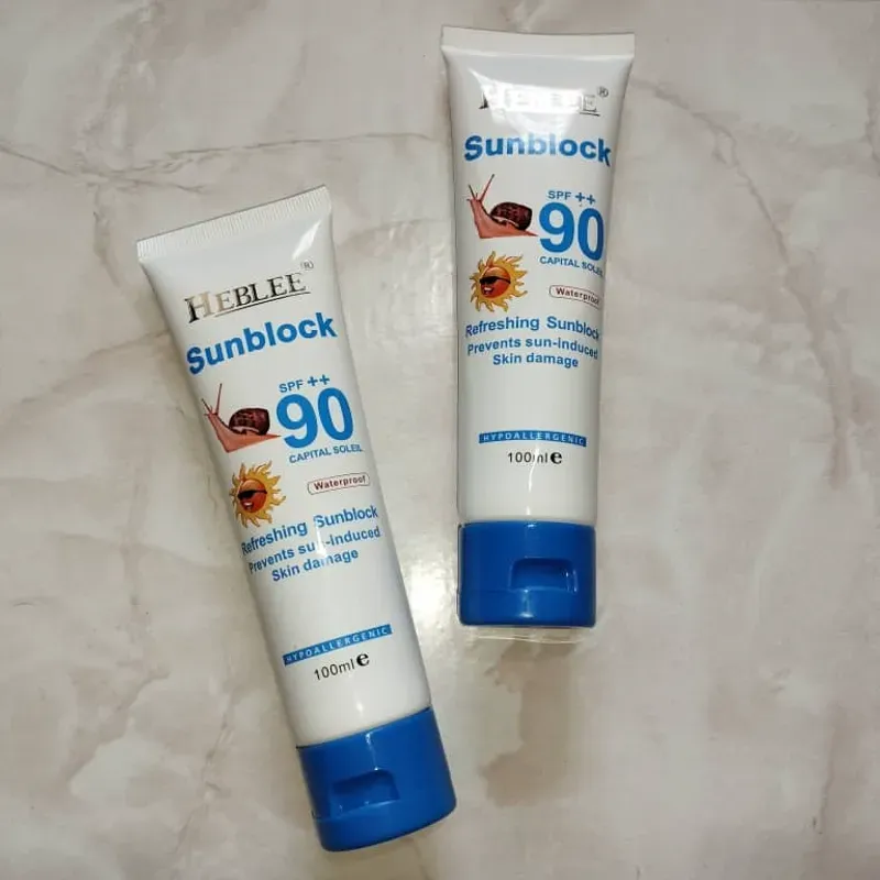 ✨ Protector solar de baba de caracol 90 spf✨