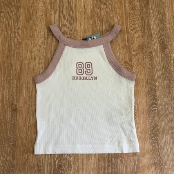 Top "89 Brooklyn" color rosado