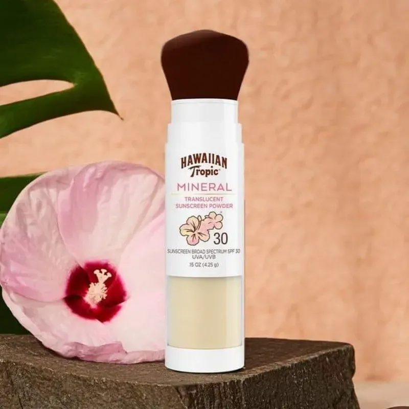 Hawaiian Tropic Mineral Polvo Translúcido SPF 30
