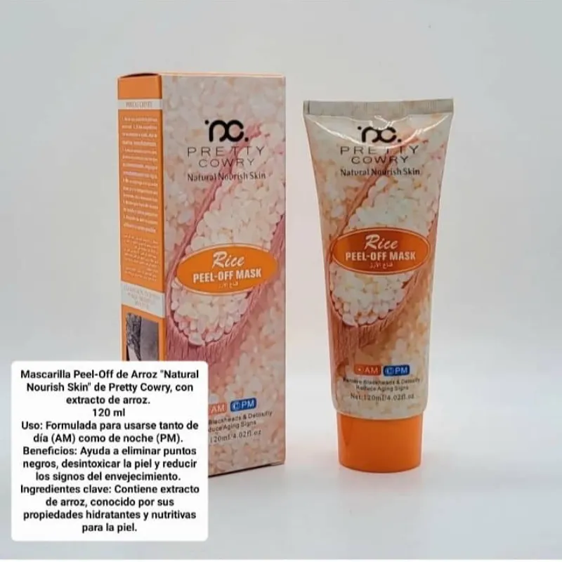 Mascarilla Peel-Of de Arroz