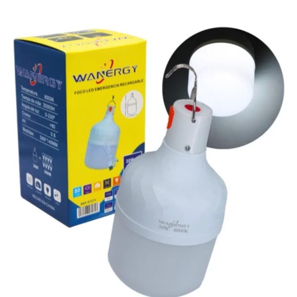 Foco recargable de 30W