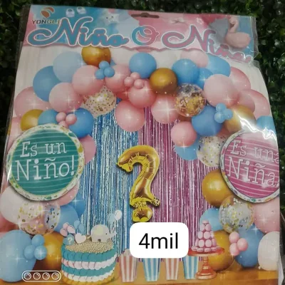 Set para Revelar sexo de bb