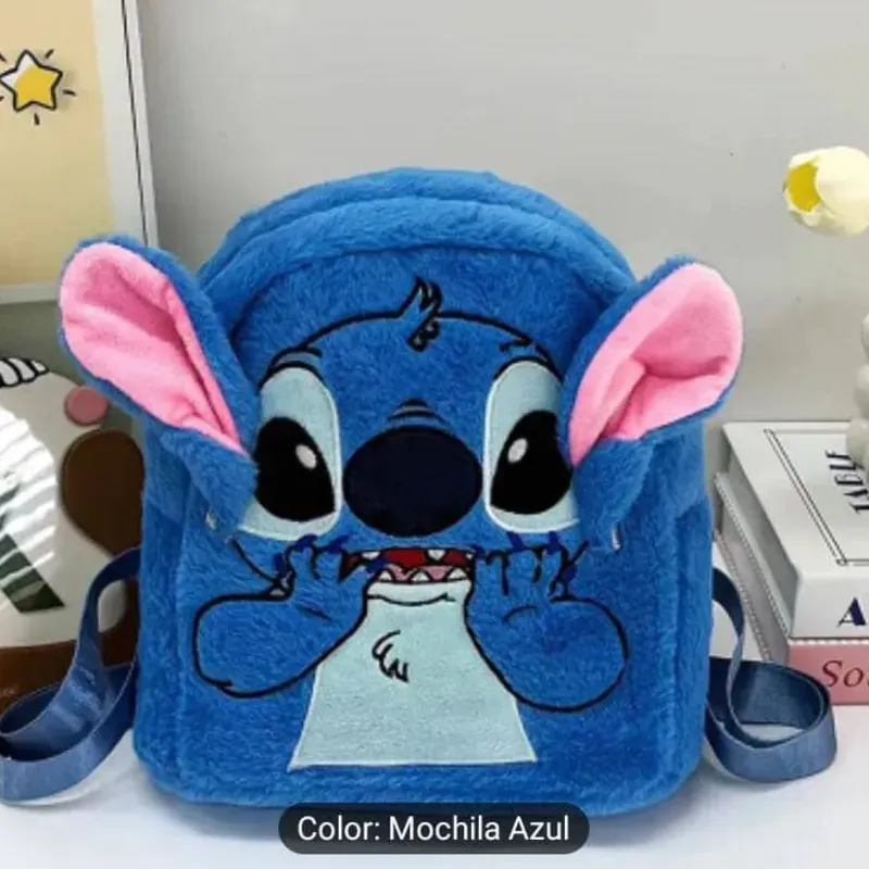 Mochila de stitch azul