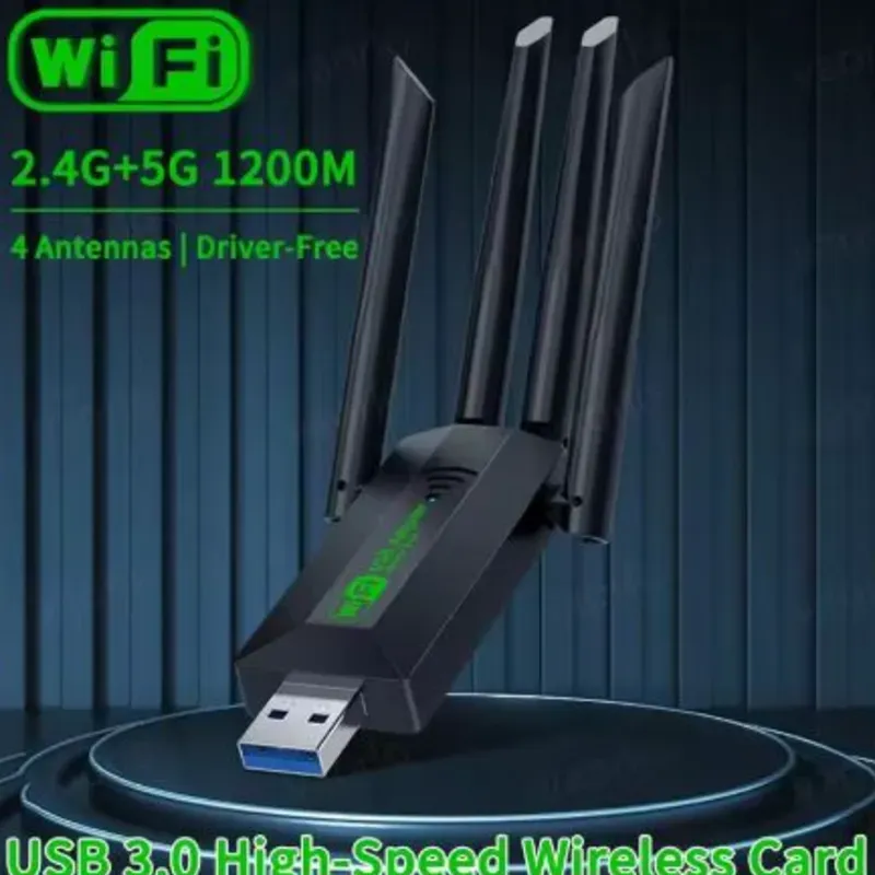 WiFi USB Adapter 1200Mbps