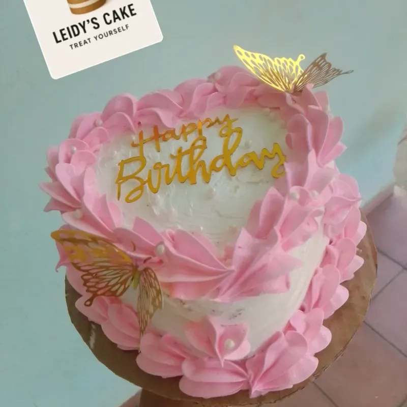 Mini cake en forma de corazón ❤️