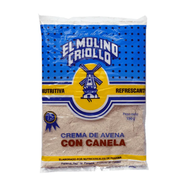 Crema de Avena con Canela El Molino Criollo