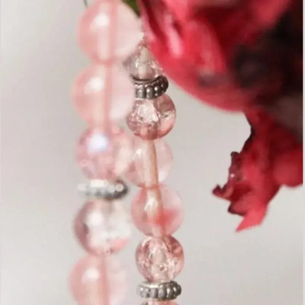 Pulsera de cuarzo sandía