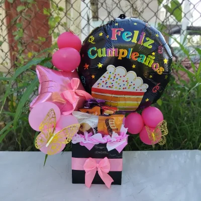 Caja Mediana con Globos