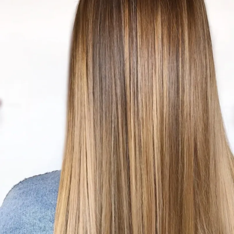 7.3 Rubio mediano dorado