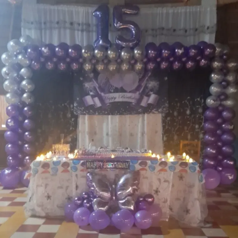 Decoración  de 15 años