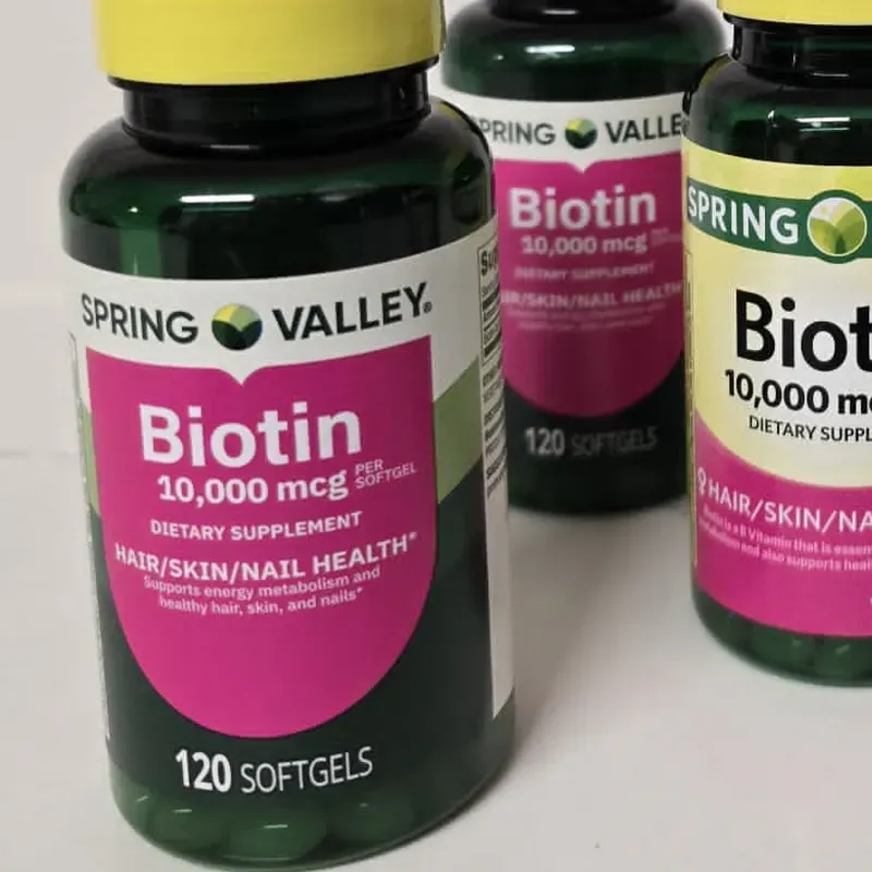 Biotin 10000mcg 120 cápsula