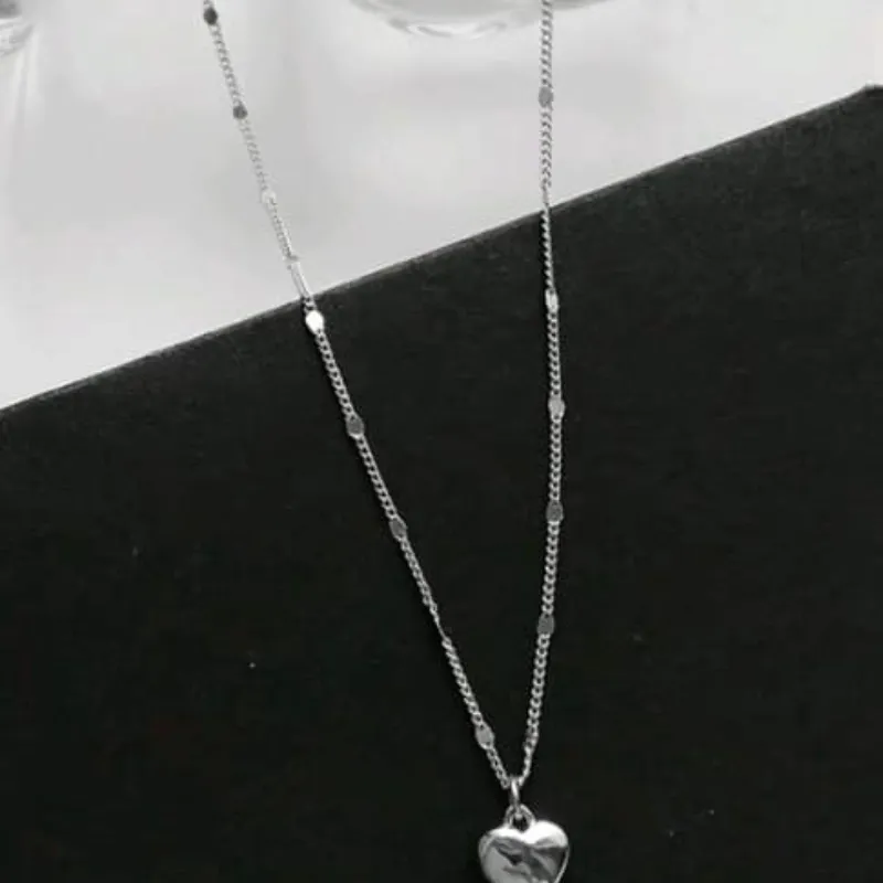 Gargantilla "Silver Essence Heart"