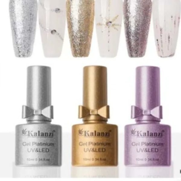 Gel platinum plateado