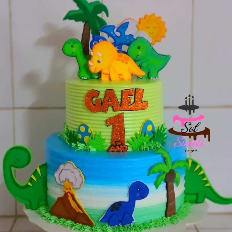 Minitorta de dos pisos