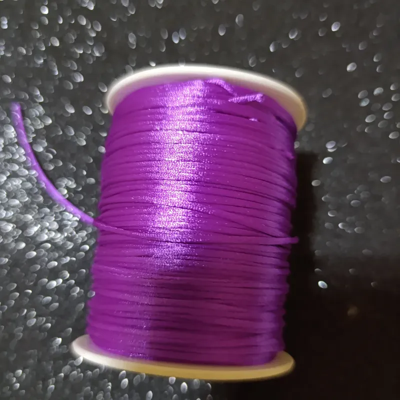 Hilo cola de rata morado 