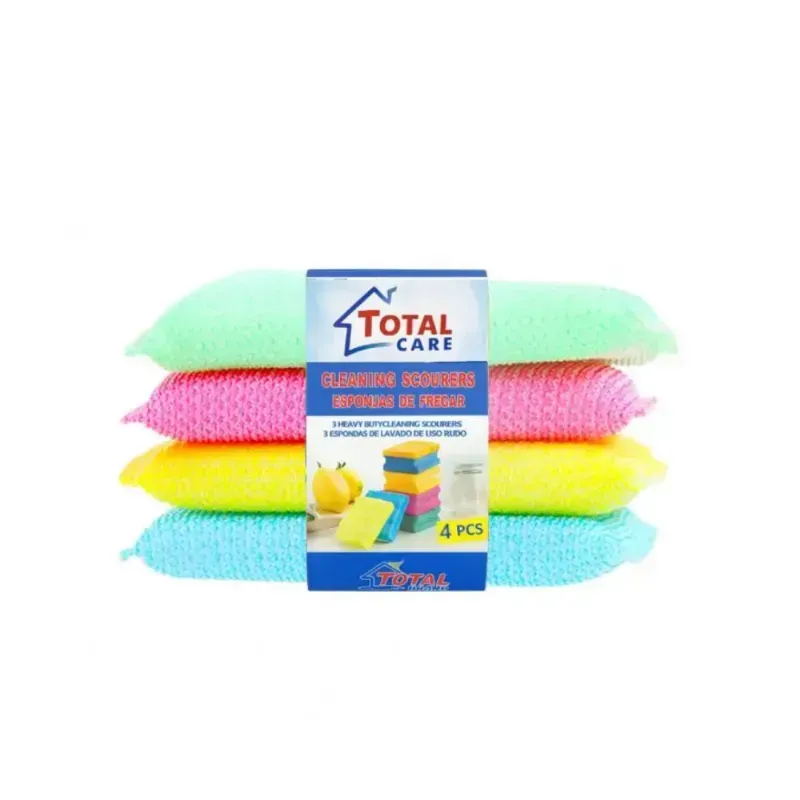 Esponja de fregar 4 unidades Total