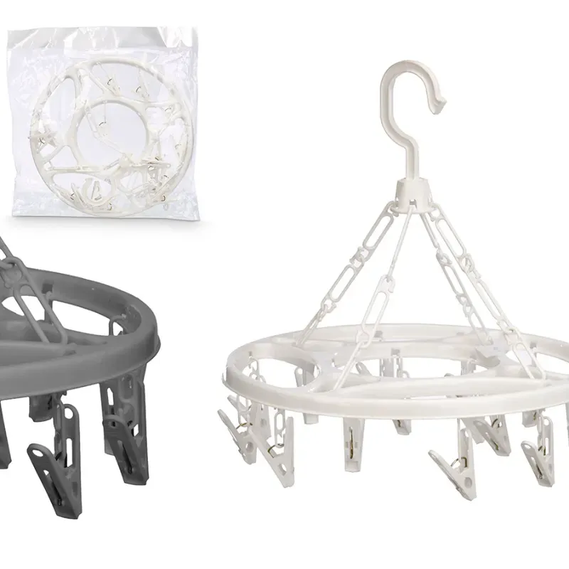 Tendedera redonda con palitos (2 colores)