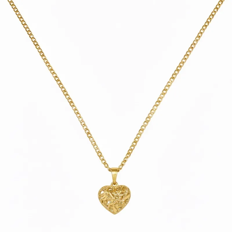 Cadena con dije de corazón