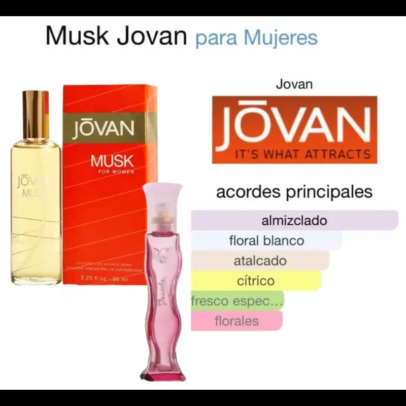 Perfume Fraiche Musk Jovan