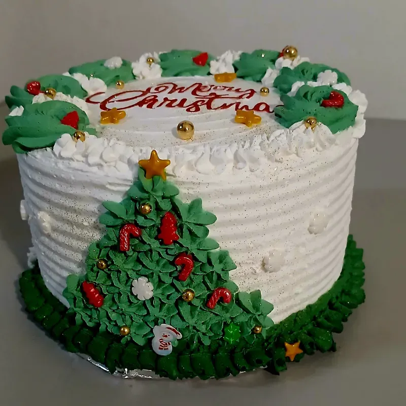 Cake navideño 15 cm