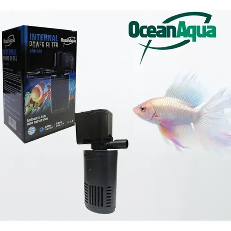 Filtro Interno Pecera 40 A 100 Lts. Ocean Aqua OCI-500