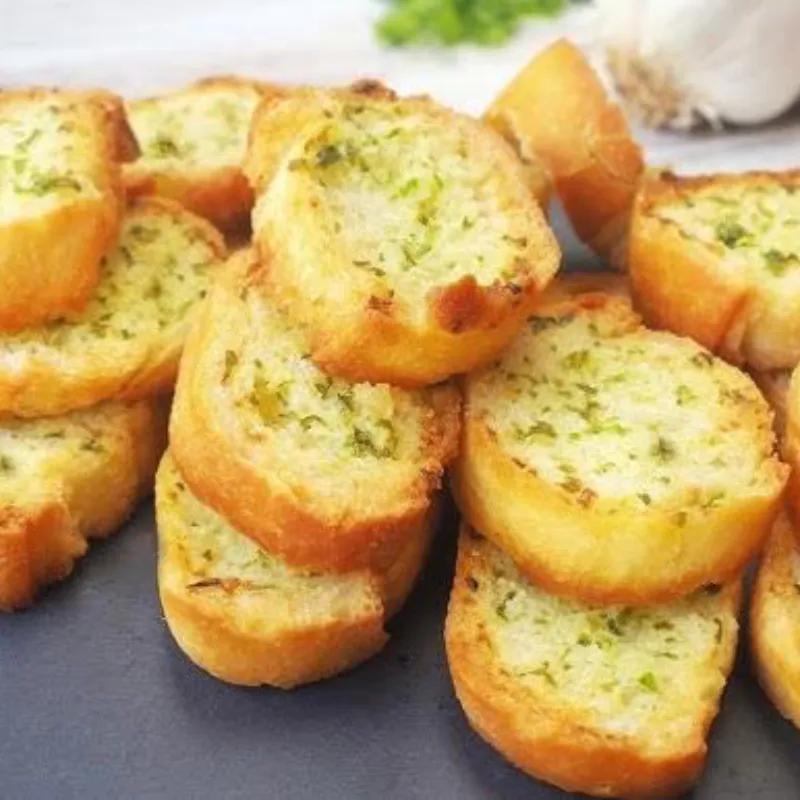 Tostadas Pan Ajo Crujiente