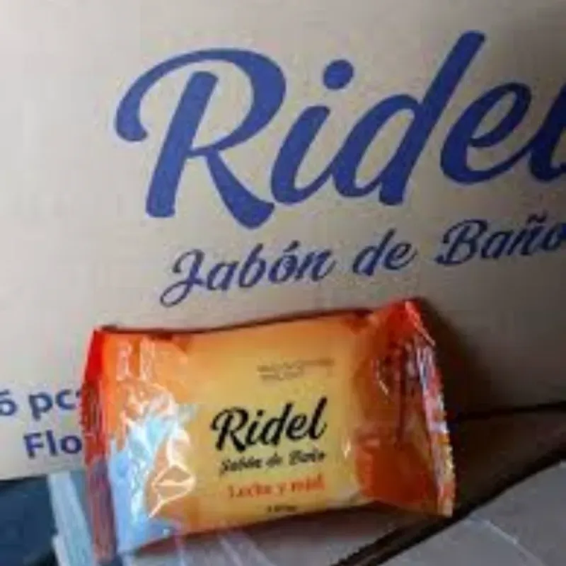 Jabón de baño de leche y miel