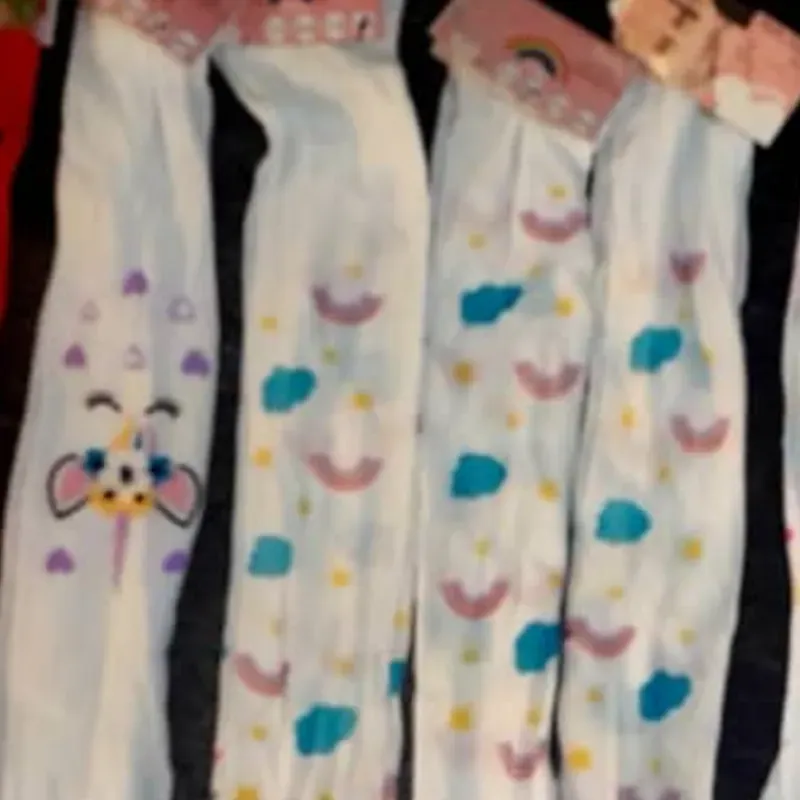 Medias panty blanca de niña 1