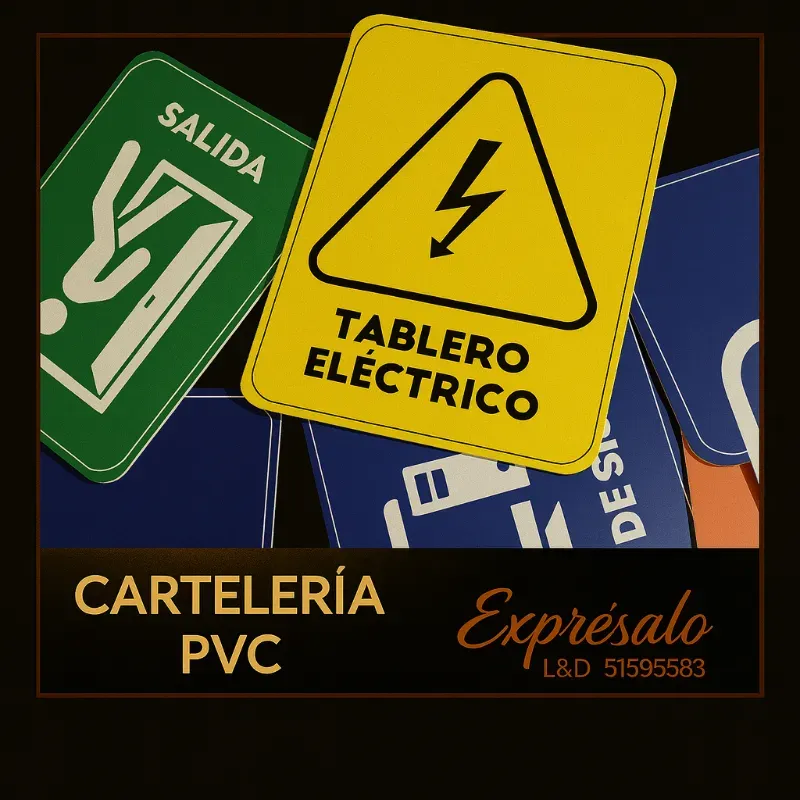 Cartelería en PVC