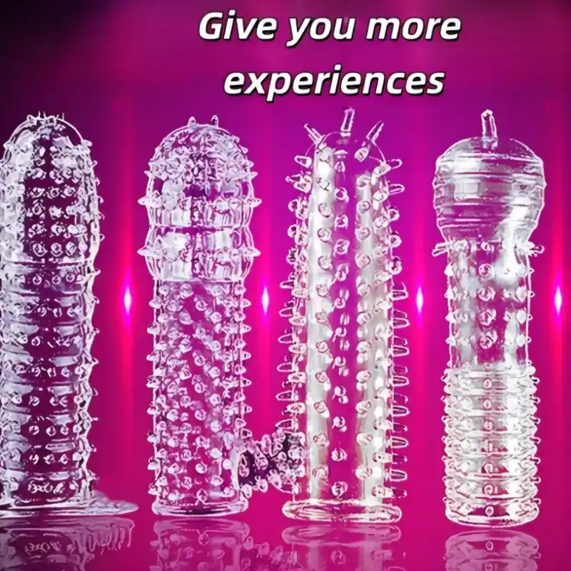 Condones reutilizables con textura