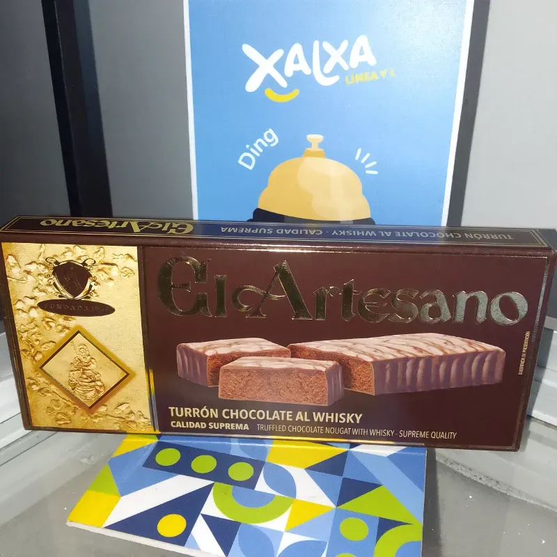 Turrón de Chocolate al Whisky El Artesano