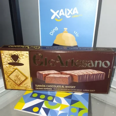 Turrón de Chocolate al Whisky El Artesano